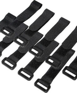 LogiLink Velcro Δεματικά Καλωδίων 150x20mm Μαύρο 10τμχ KAB0056