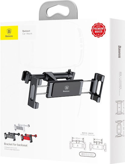 Baseus Βάση Κινητού & Tablet Αυτοκινήτου 4.7" - 12.9" με Ρυθμιζόμενα Άγκιστρα Μαύρη SUHZ-01 - Image 5