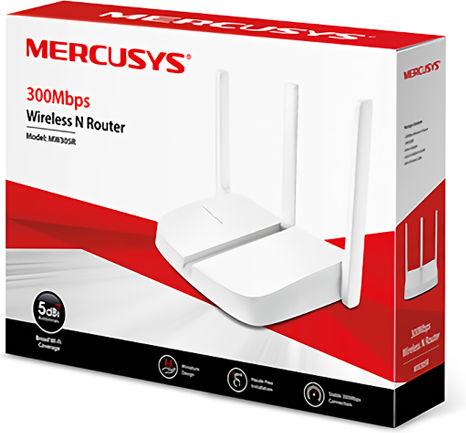 Mercusys MW305R v2 Ασύρματο Router Wi‑Fi 4 με 3 Θύρες - Image 4