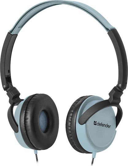 Defender Accord 160 Ενσύρματα On Ear Ακουστικά Μαύρα / Μπλε