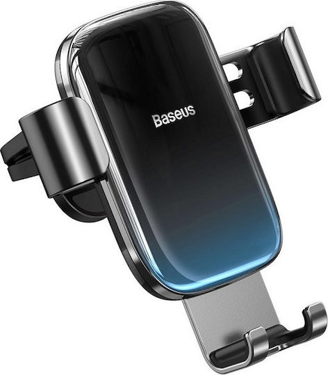 Baseus Glaze Gravity Βάση Κινητού Αυτοκινήτου 4" - 6.5" με Ρυθμιζόμενα Άγκιστρα Μαύρη SUYL-LG01