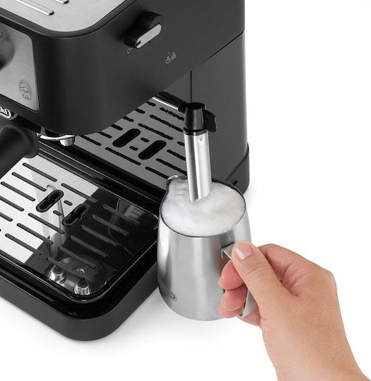 De'Longhi Stilosa Μηχανή Espresso 1100W Πίεσης 15bar Μαύρη - Image 3