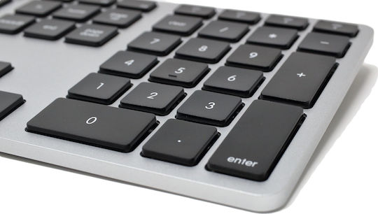 Matias Multi-Pairing for Mac Ασύρματο Bluetooth Πληκτρολόγιο Αγγλικό UK Συμβατό με Mac Ασημί - Image 3