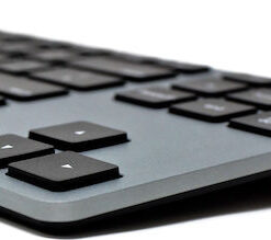 Alternative view of Matias RGB Backlit Wired Aluminum Tenkeyless Keyboard for Mac Πληκτρολόγιο Αγγλικό UK Συμβατό με Mac Γκρι