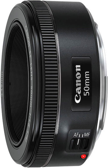 Canon Full Frame Φωτογραφικός Φακός EF 50mm f/1.8 STM Σταθερός για Canon EF Mount Μαύρος - Image 3