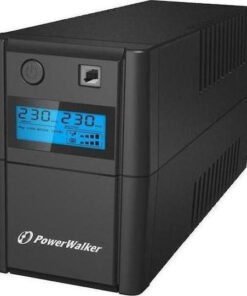 Alternative view of Powerwalker VI 650 SE LCD UPS Line-Interactive 650VA 360W με 2 Schuko Πρίζες
