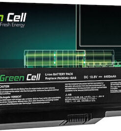 Alternative view of Green Cell Συμβατή Μπαταρία για Toshiba Satellite A660/C650/C660/C660D με 4400mAh (TS03V2)
