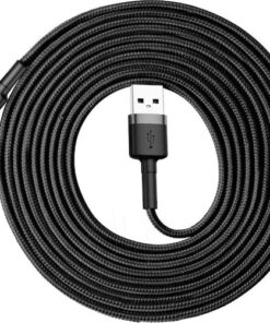 Alternative view of Baseus Cafule Braided USB to Lightning Cable Μαύρο 3m (CALKLF-RG1)
