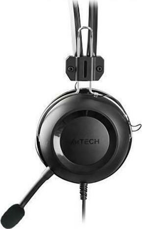 A4Tech HU-35 Over Ear Multimedia Ακουστικά με μικροφωνο και σύνδεση USB-A - Image 2