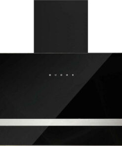 Respekta CH 24090 SAM Απορροφητήρας Καμινάδα 90cm Μαύρος