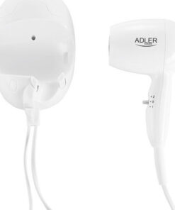 Alternative view of Adler AD-2252 Σεσουάρ Ξενοδοχείου Λευκό 1.6kW με Σπειροειδές Καλώδιο έως 160εκ. AD 2252