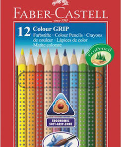 Alternative view of Faber-Castell Grip Ξυλομπογιές Σετ 12 χρώματα 124122