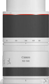 Alternative view of Canon Full Frame Φωτογραφικός Φακός RF 100-500mm f/4.5-7.1L IS USM Telephoto / Super Telephoto / Tele Zoom για Canon RF Mount Λευκός