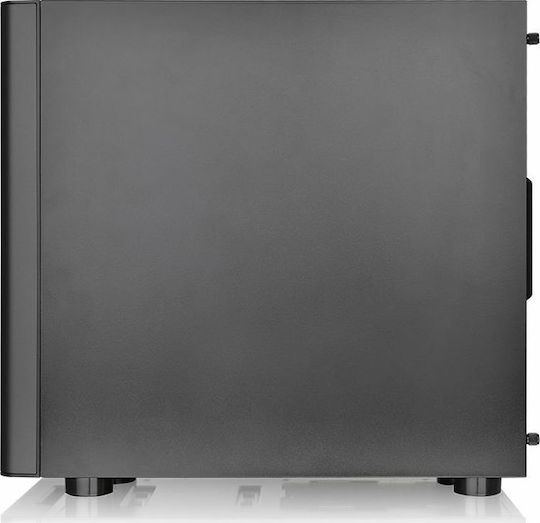 Thermaltake V150 Tempered Glass Micro Chassis Gaming Micro Tower Κουτί Υπολογιστή με Πλαϊνό Παράθυρο Μαύρο - Image 4