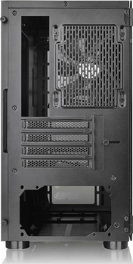 Thermaltake V150 Tempered Glass Micro Chassis Gaming Micro Tower Κουτί Υπολογιστή με Πλαϊνό Παράθυρο Μαύρο - Image 6