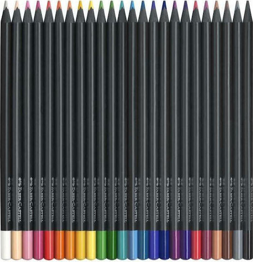 Faber-Castell Black Edition Ξυλομπογιές Σετ 24 χρώματα 116424 - Image 2