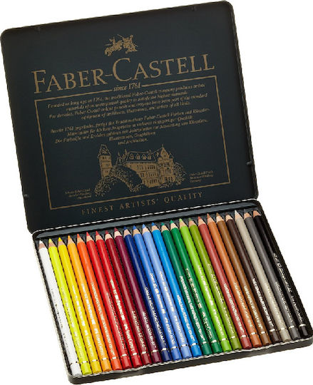 Faber-Castell Polychromos Ξυλομπογιές Σετ 24 χρώματα 110024 - Image 2