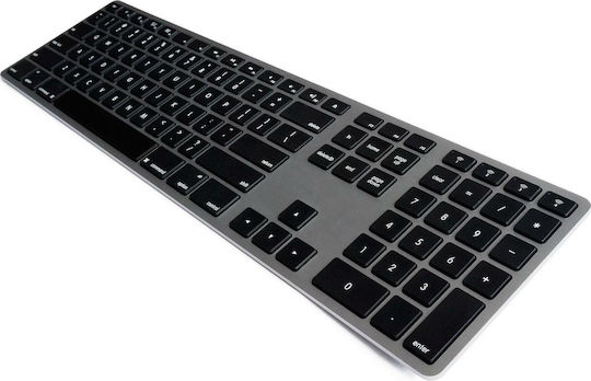Matias Wired RGB Backlit Aluminum Keyboard for Mac Πληκτρολόγιο Αγγλικό UK Συμβατό με Mac Γκρι - Image 2
