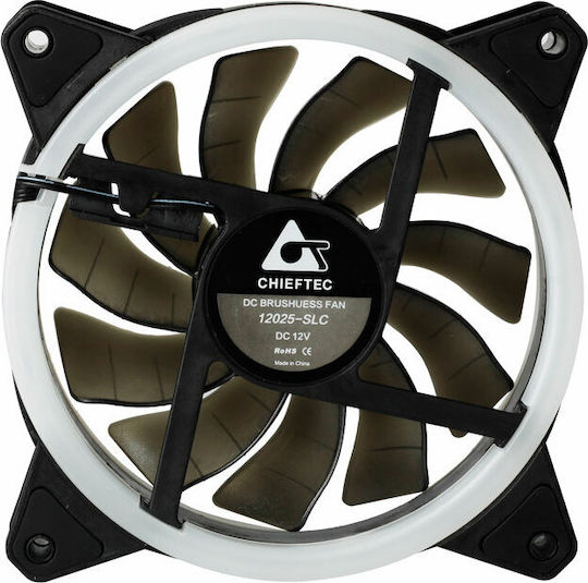 Chieftec AF-12RGB Case Fan 120mm με Σύνδεση 6-Pin - Image 3