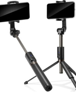 Spigen S540W Selfie Stick Τρίποδο Κινητού με Bluetooth Μαύρο