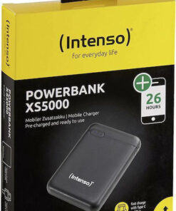 Alternative view of Intenso XS Power Bank 5000mAh με Θύρα USB-A και Θύρα USB-C Μαύρο