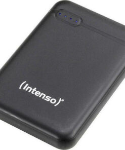 Intenso XS Power Bank 5000mAh με Θύρα USB-A και Θύρα USB-C Μαύρο