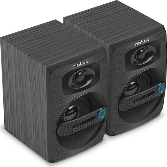 Natec Cougar Ηχεία Υπολογιστή 2.0 με Ισχύ 6W Μαύρα - Image 3
