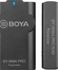 Alternative view of Boya BY-WM4 Pro K3 Σετ Ασύρματο Δυναμικό Μικρόφωνο Πέτου, Clip On, Ζώνης Δημοσιογραφικό