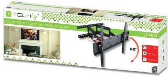 Techly ICA-PLB 147M Επιτοίχια έως 55" και 70kg Black - Image 4