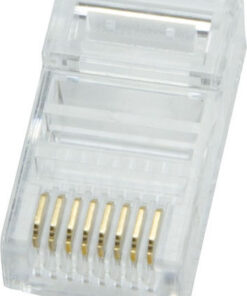 Alternative view of LogiLink MP0002 Βύσμα RJ-45 male Cat5e 100τμχ Λευκό