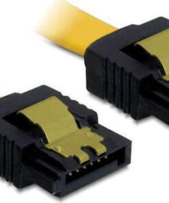 Alternative view of DeLock 7-Pin SATA II - 7-Pin SATA II Cable 50cm Κίτρινο (82477)