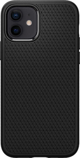 Spigen Liquid Air Back Cover Σιλικόνης Μαύρο (iPhone 12 / 12 Pro) ACS01701 - Image 7