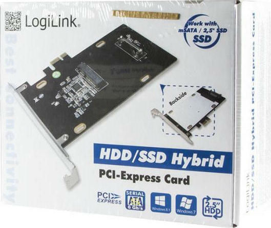 LogiLink Κάρτα PCIe για σύνδεση HDD/SSD (PC0079) - Image 2