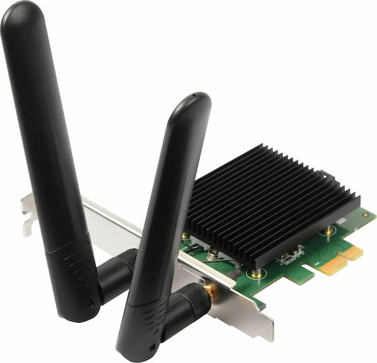 Edimax Ασύρματη Κάρτα Δικτύου Wi‑Fi 6 (3000Mbps) PCI-e EW-7833AXP