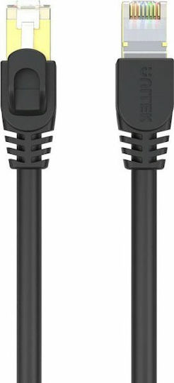 Alternative view of Unitek S/FTP Cat.7 Καλώδιο Δικτύου Ethernet 2m Μαύρο 1τμχ C1810EBK