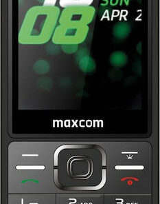 MaxCom MM244 Dual SIM Κινητό με Μεγάλα Κουμπιά Μαύρο