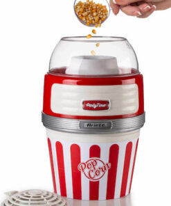 Alternative view of Ariete Pop Corn XL Party TIme 00C295700AR0 Μηχανή Ποπ-Κορν Ζεστού Αέρα 1100W Red