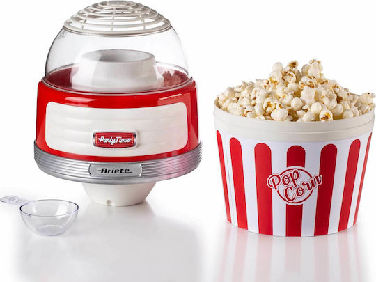 Ariete Pop Corn XL Party TIme 00C295700AR0 Μηχανή Ποπ-Κορν Ζεστού Αέρα 1100W Red - Image 3
