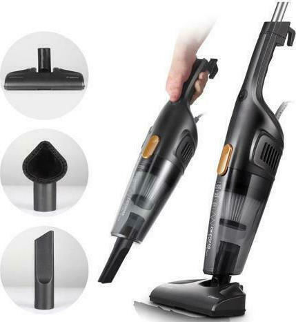 Deerma DEM-DX115C Ηλεκτρική Σκούπα 2 σε 1 Stick & Χειρός 600W Μαύρη - Image 2