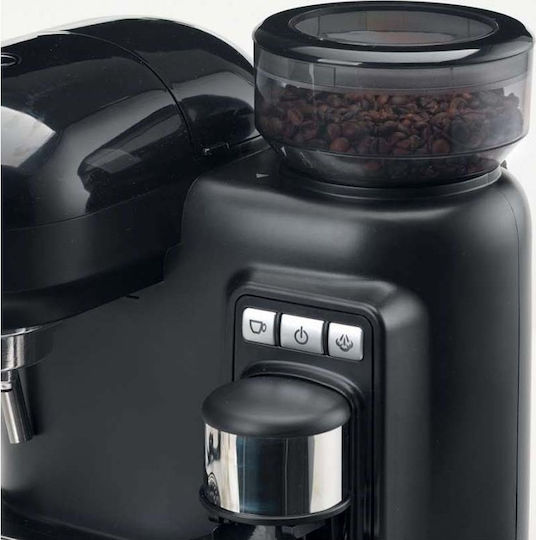 Ariete 1318/02 Αυτόματη Μηχανή Espresso 1080W Πίεσης 15bar με Μύλο Άλεσης Μαύρη - Image 2