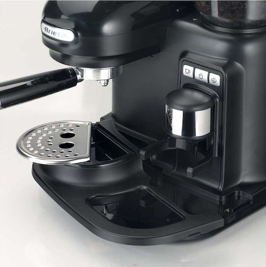 Ariete 1318/02 Αυτόματη Μηχανή Espresso 1080W Πίεσης 15bar με Μύλο Άλεσης Μαύρη - Image 5