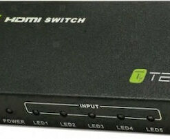 Techly IDATA HDMI-4K51 HDMI Switch IDATA HDMI-4K51