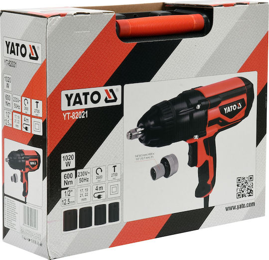 Yato YT-82021 Μπουλονόκλειδο Ρεύματος 1020W με Υποδοχή 1/2" - Image 9