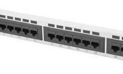 Lanberg Patch Panel για Rack 1U 19" 24 Θυρών cat6 Γκρι PPU6-1024-S