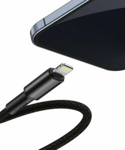 Alternative view of Baseus High Density Braided USB-C to Lightning Cable 20W Μαύρο 2m (CATLGD-A01)