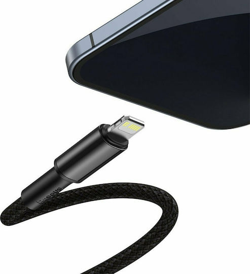 Baseus High Density Braided USB-C to Lightning Cable 20W Μαύρο 2m (CATLGD-A01) - Image 2