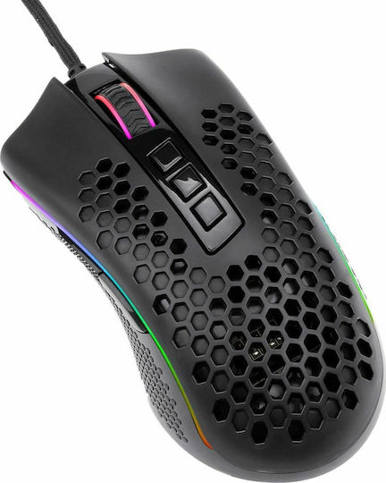 Redragon M808 RGB Gaming Ποντίκι 12400 DPI Μαύρο - Image 2