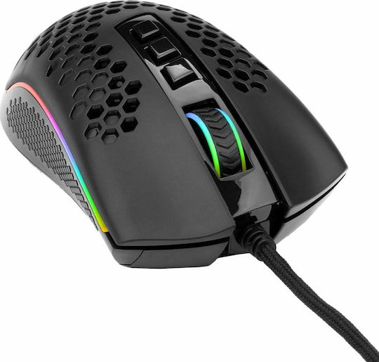 Redragon M808 RGB Gaming Ποντίκι 12400 DPI Μαύρο - Image 7