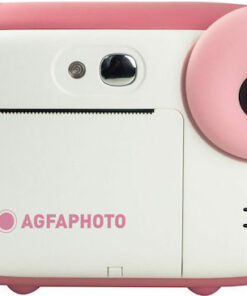AgfaPhoto Realikids Pink Παιδική Φωτογραφική Μηχανή 12MP με Θερμική Εκτύπωση Ροζ