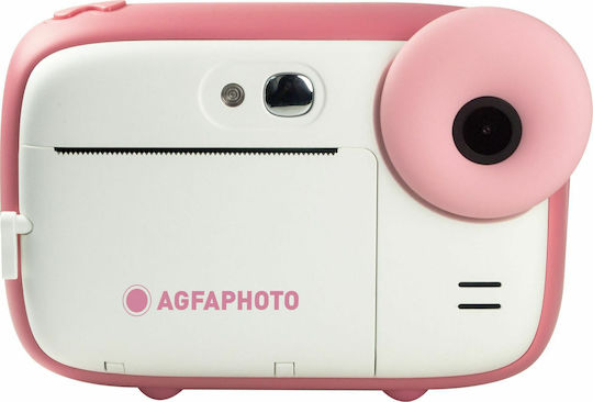 AgfaPhoto Realikids Pink Παιδική Φωτογραφική Μηχανή 12MP με Θερμική Εκτύπωση Ροζ